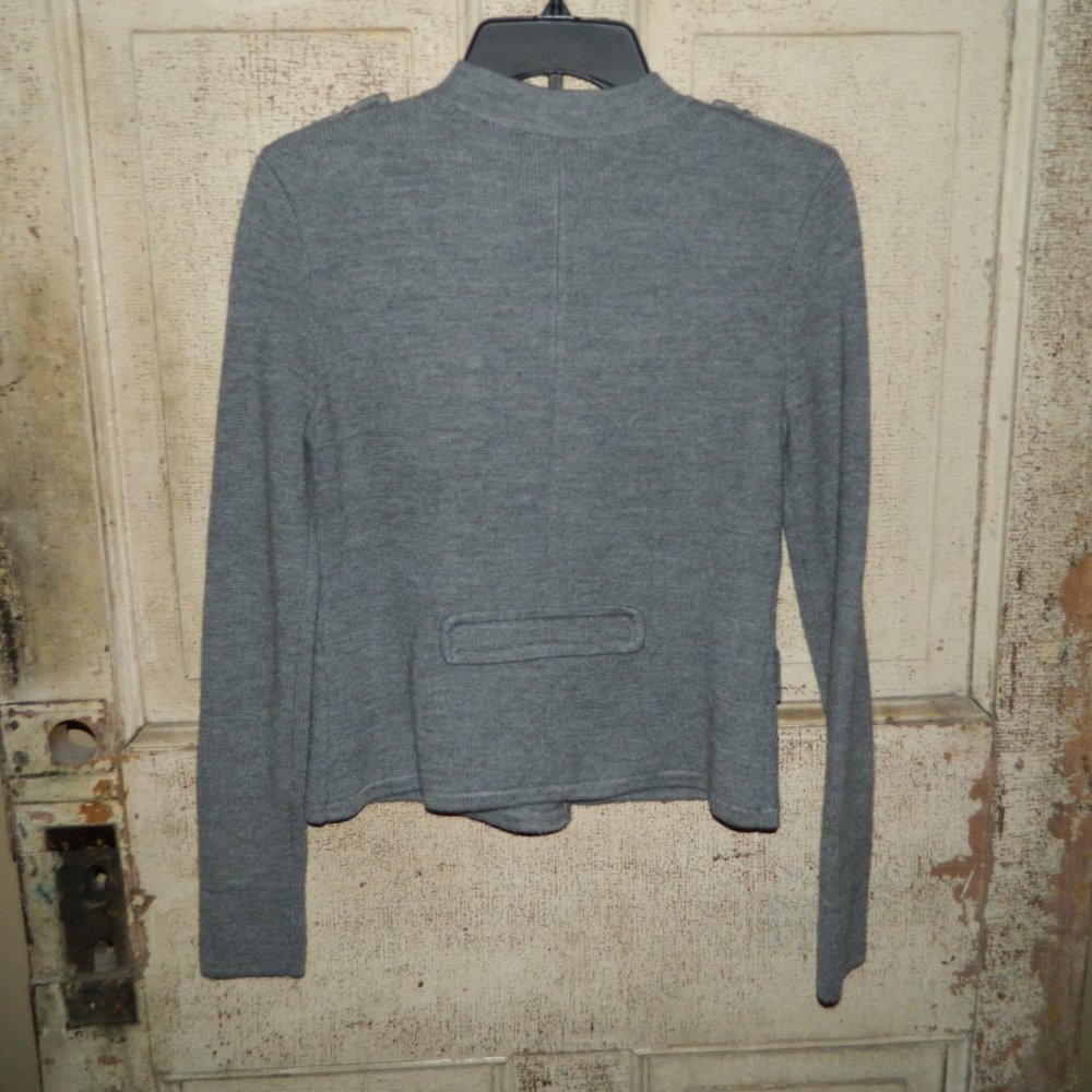 Ann Taylor LOFT Military Style Cardigan Sweater Size S (O-24) - Picture 5 of 5
